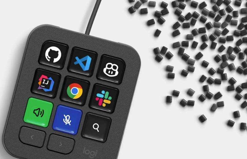 Así es el Logitech MX Keypad para desarrolladores: nueve teclas LCD para controlar código, prompts y herramientas de IA