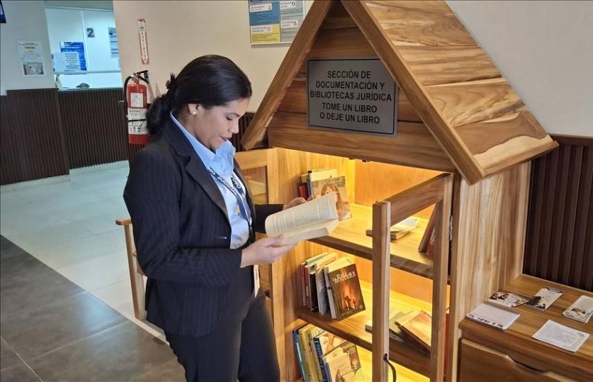 Inauguran Casita de Libros del Órgano Judicial en Coclé