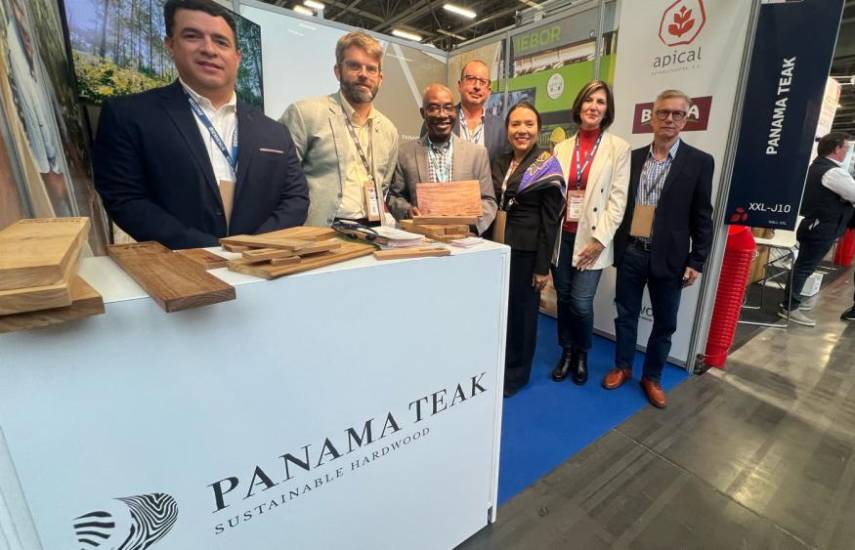 Gobierno promociona madera libre de deforestación en Europa