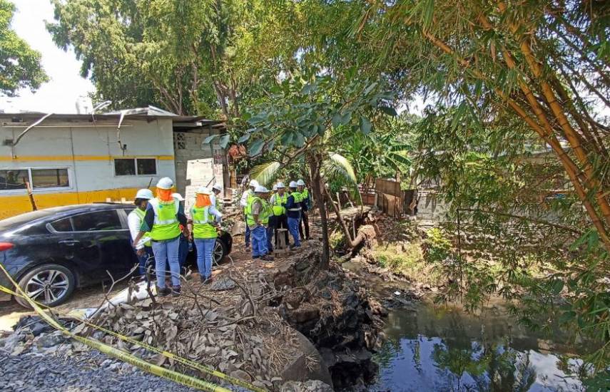 Saneamiento de Panamá inspecciona obras para el mejoramiento del alcantarillado en ciudad capital