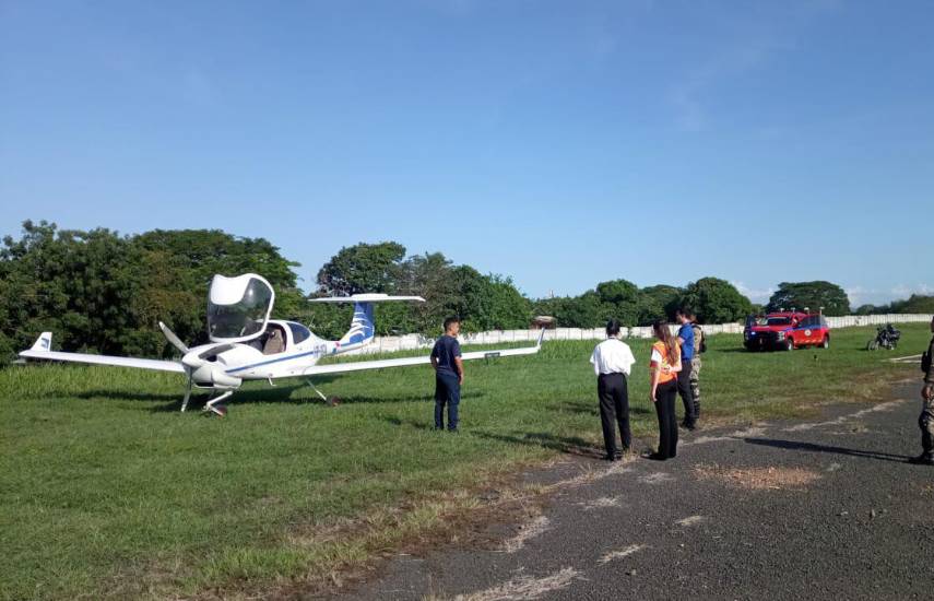 Aeronave se sale de la pista en el aeropuerto de Chitré