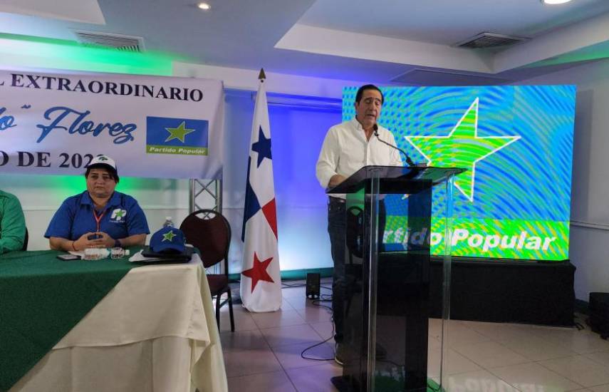 Expresidente Torrijos hace un llamado a la unidad en congreso del Partido Popular