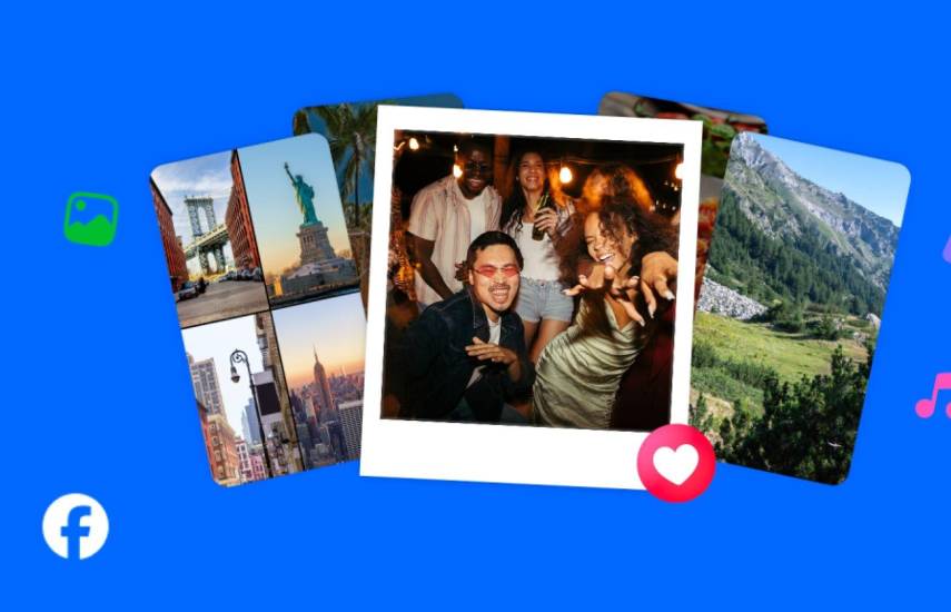 META | Nueva función de sugerencias de galería en Facebook.