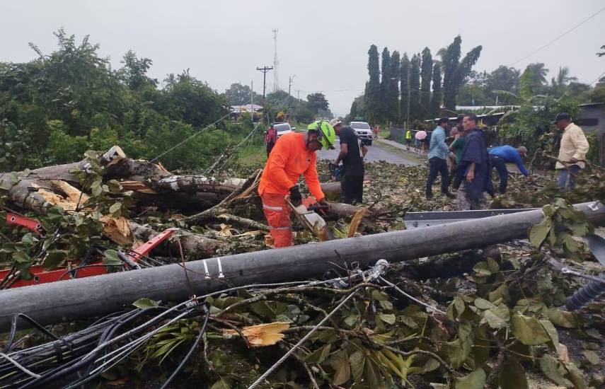 Sinaproc emite aviso de prevención por lluvias significativas hasta el lunes 10 de agosto