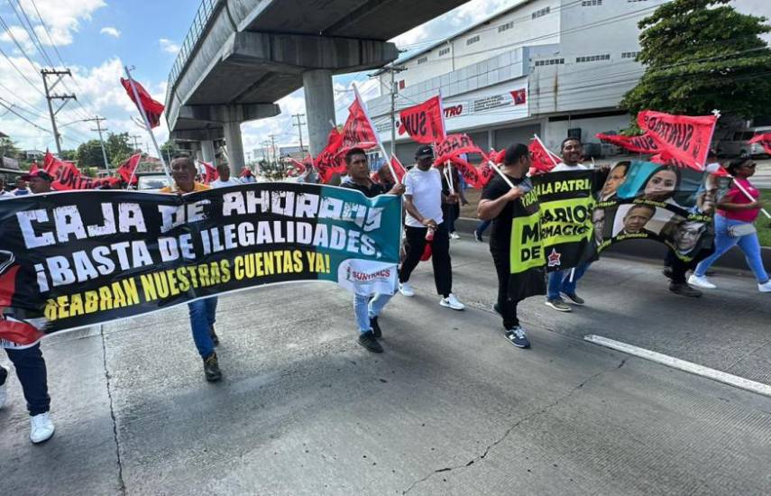 El SUNTRACS anuncia protestas, no descartan una huelga nacional