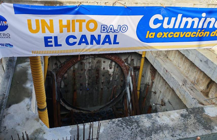 Línea 3: tuneladora llega a Albrook y el proyecto alcanza 82% de avance