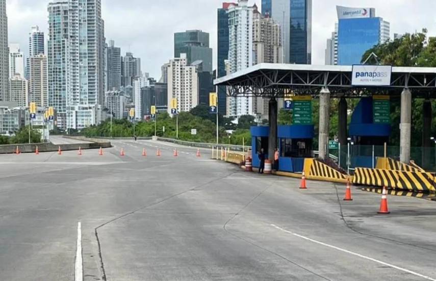 ENA anuncia cierres de accesos y salidas en el Corredor Sur en Paitilla