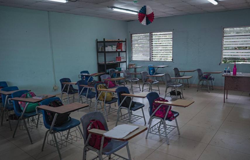 ML | Un salón de clases.