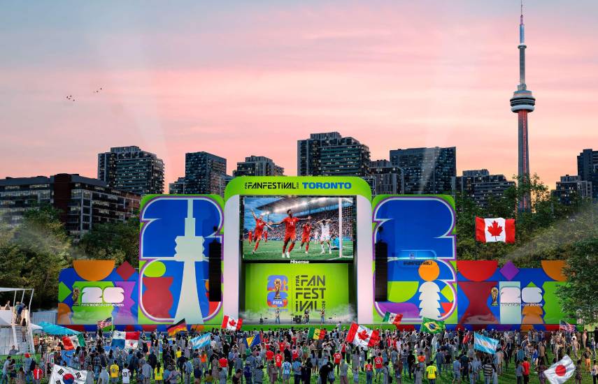 El ‘Fan fest’ en Toronto
