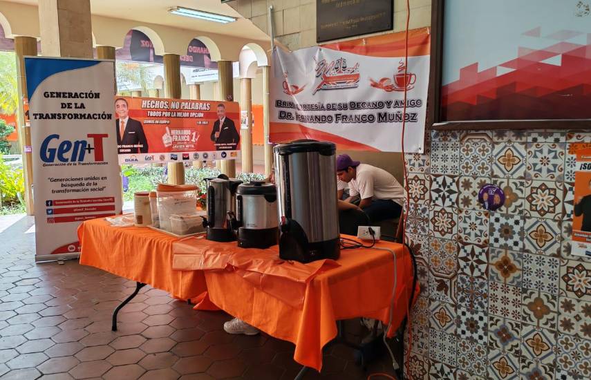 Carnaval electoral en la Universidad de Panamá