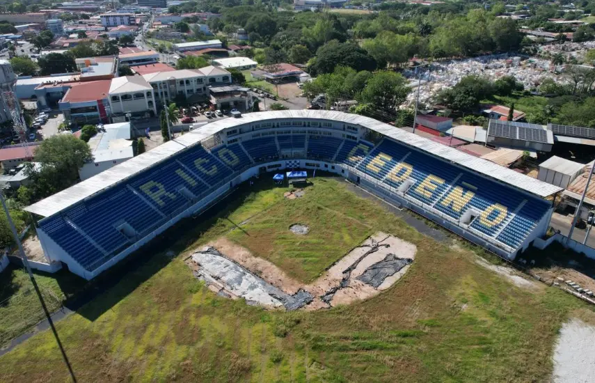 El Gobierno Nacional reactiva los trabajos de reconstrucción del estadio Rico Cedeño, para inaugurarlo este año
