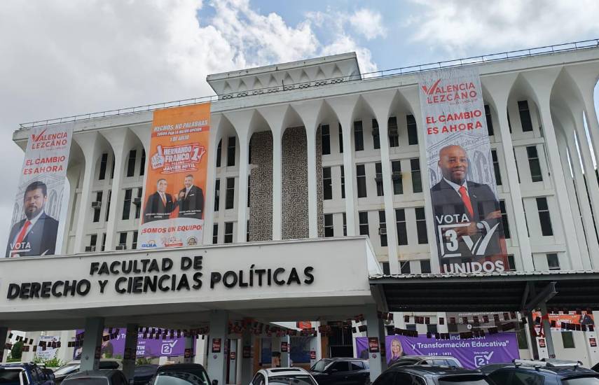 Carnaval electoral en la Universidad de Panamá