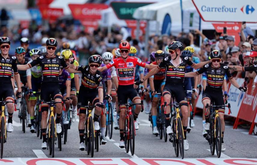 AFP | El estadounidense Sepp Kuss gana la Vuelta a España.