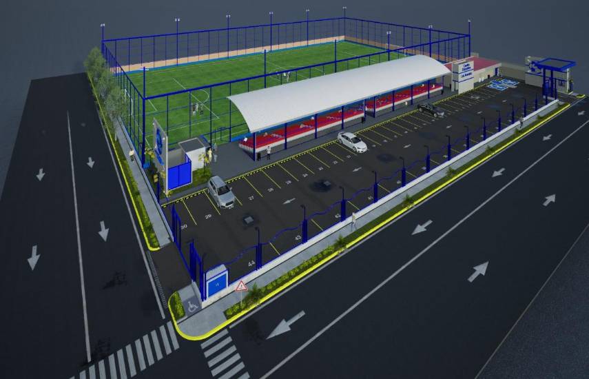 Las Acacias contará con moderna cancha deportiva financiada con fondos de la descentralización