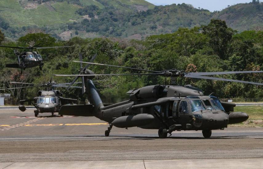 PANAMAX 2026: Aviones de la Fuerza de Tarea Conjunta Bravo se despliegan en Panamá