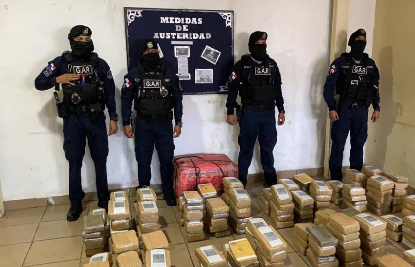 Decomisan más de una tonelada de drogas en seis operaciones contra el narcotráfico del 19 al 21 de agosto