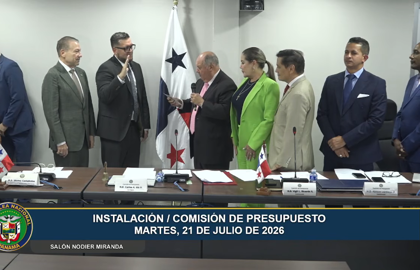 Eduardo Vásquez es reelecto presidente de la Comisión de Presupuesto de la Asamblea