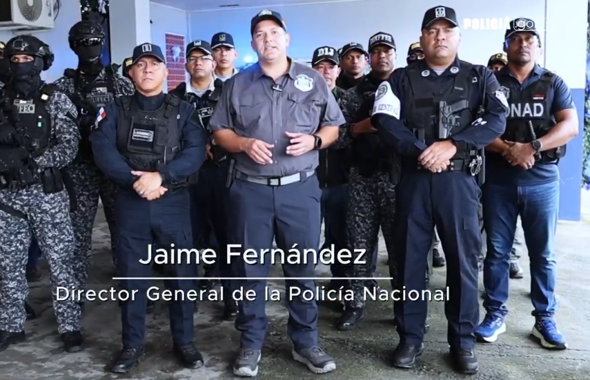 ML | El director de la Policía Nacional Jaime Fernández.