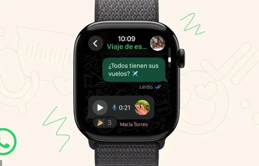 WhatsApp tiene nueva app para Apple Watch: mensajes, llamadas y grabaciones de voz sin usar el iPhone