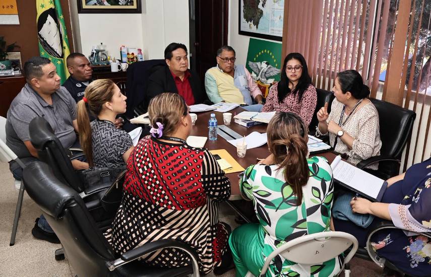 Reunión de coordinación entre Fiscalía y autoridades de Panamá Oeste