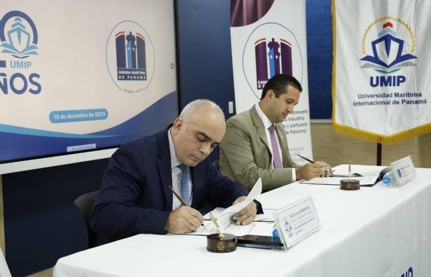 UMIP y Cámara Marítima de Panamá renuevan convenio para fortalecer la formación y el desarrollo del sector