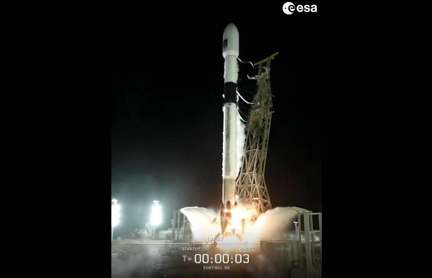 Lanzado con éxito el Copernicus Sentinel-6B