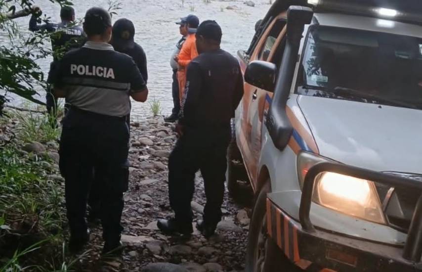 El SINAPROC localiza cuerpo de hombre desaparecido en río Gatú