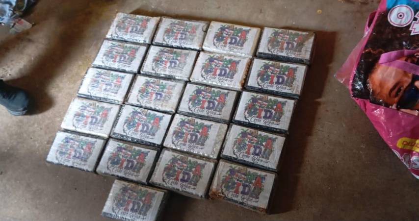 La Procuraduría decomisa 21 paquetes con presunta droga en Santa Ana