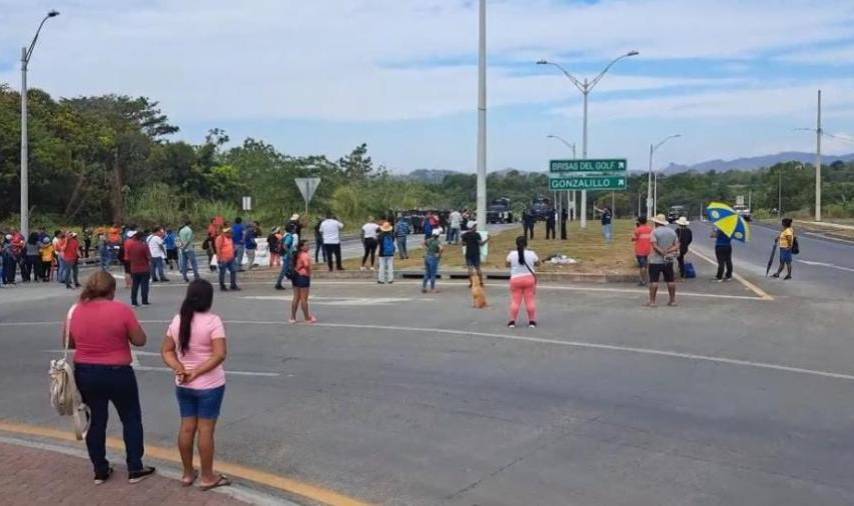 Al menos ocho cierres de calle se registran hoy en Panamá