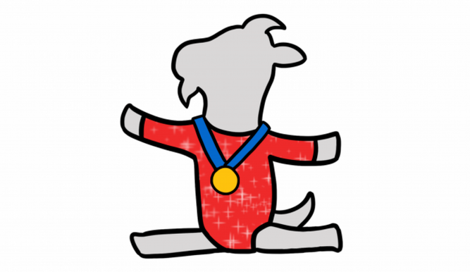 Emoji de la gimnasta estadounidense Simone Biles