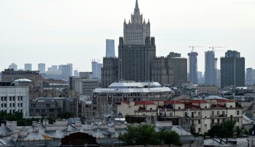 El ministerio de Relaciones Exteriores de Rusia, en Moscú, en una imagen del 11 de julio de 2022
